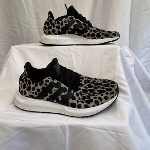Adidas Leopard Print Sneakers